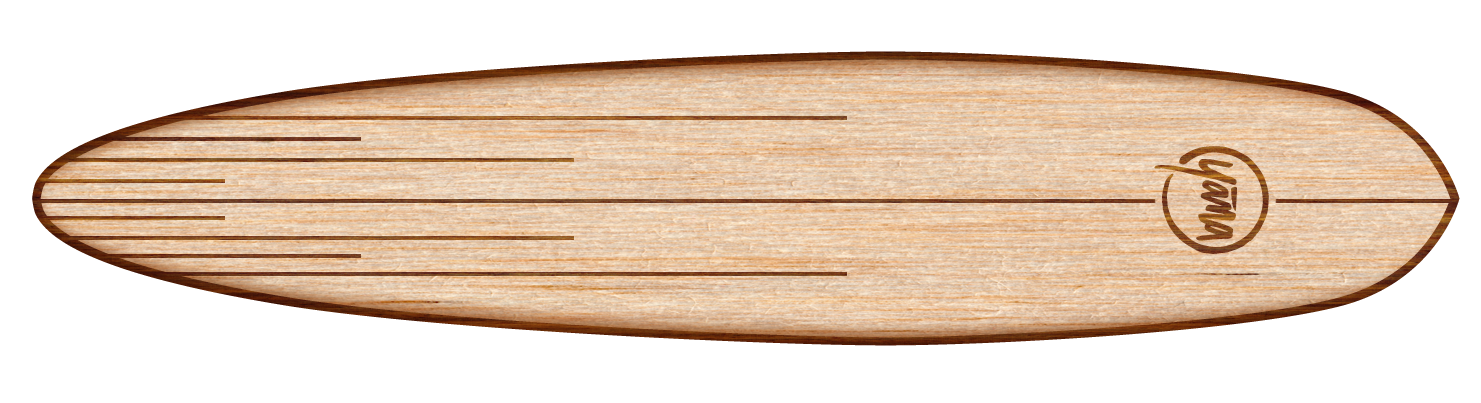 Balsa Wood Surfboard, Longboard - Yanasurf.com